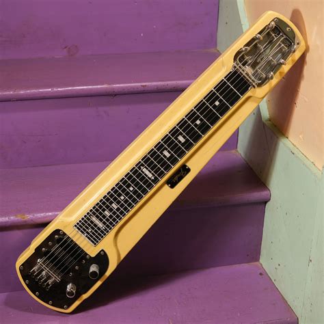 vintage fender lap steel guitar.